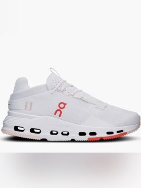 On Running Cloudnova 2 Sneakers Cloudtec White Gym Shoes 6.5